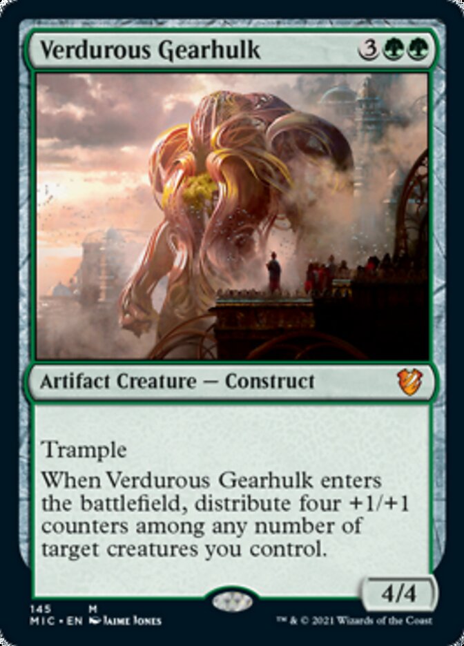 Verdurous Gearhulk [Innistrad: Midnight Hunt Commander] | Jomio and Rueliete's Cards and Comics