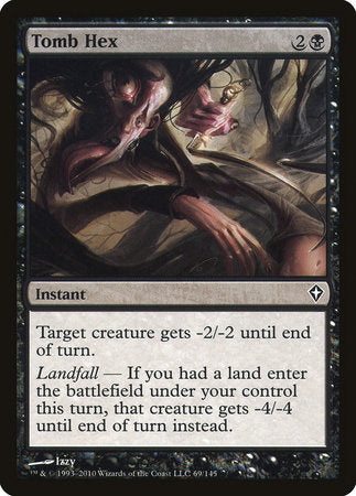 Tomb Hex [Worldwake] | Jomio and Rueliete's Cards and Comics