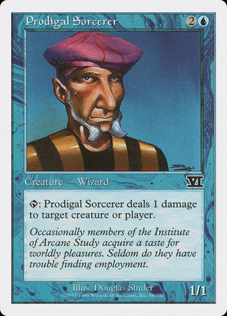 Prodigal Sorcerer [Classic Sixth Edition] | Jomio and Rueliete's Cards and Comics