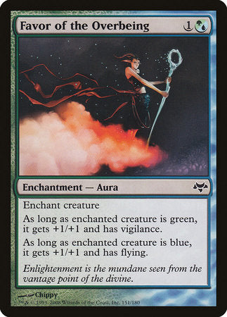 Favor of the Overbeing [Eventide] | Jomio and Rueliete's Cards and Comics