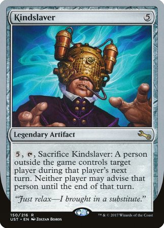 Kindslaver [Unstable] | Jomio and Rueliete's Cards and Comics