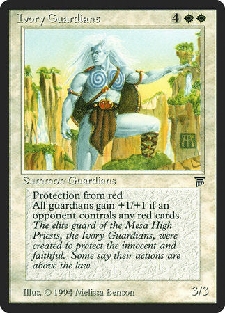 Ivory Guardians [Legends] | Jomio and Rueliete's Cards and Comics