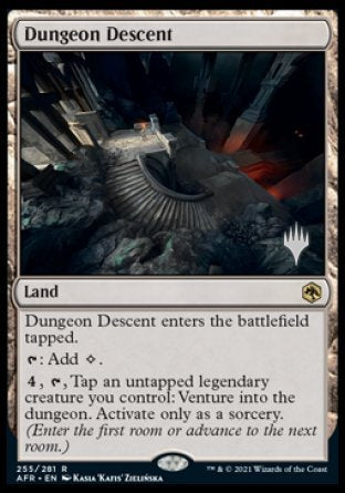 Dungeon Descent (Promo Pack) [Dungeons & Dragons: Adventures in the Forgotten Realms Promos] | Jomio and Rueliete's Cards and Comics