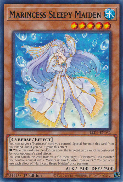 Marincess Sleepy Maiden [LED9-EN032] Rare | Jomio and Rueliete's Cards and Comics