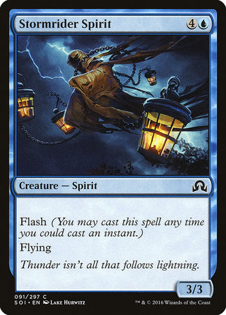 Stormrider Spirit [Shadows over Innistrad] | Jomio and Rueliete's Cards and Comics