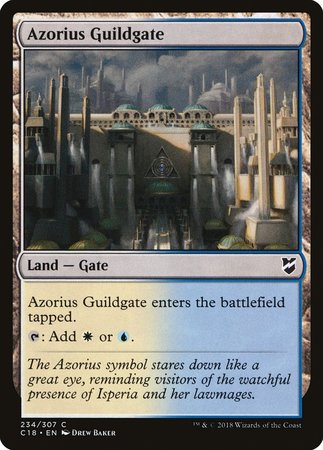 Azorius Guildgate [Commander 2018] | Jomio and Rueliete's Cards and Comics