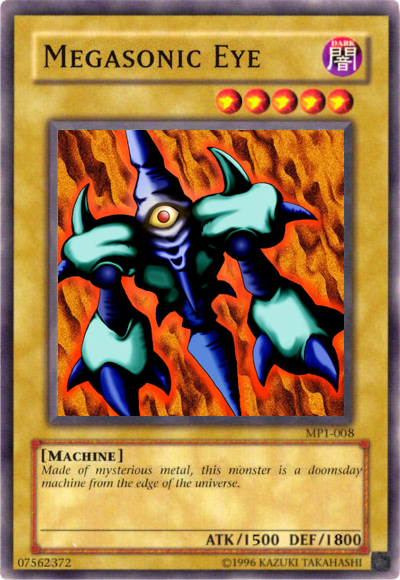 Megasonic Eye [MP1-008] Common | Jomio and Rueliete's Cards and Comics