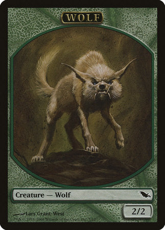 Wolf Token [Shadowmoor Tokens] | Jomio and Rueliete's Cards and Comics