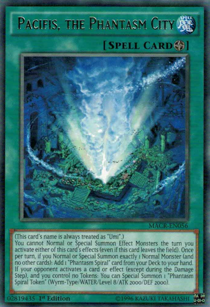 Pacifis, the Phantasm City [MACR-EN056] Rare | Jomio and Rueliete's Cards and Comics