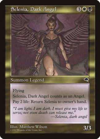 Selenia, Dark Angel [Tempest] | Jomio and Rueliete's Cards and Comics