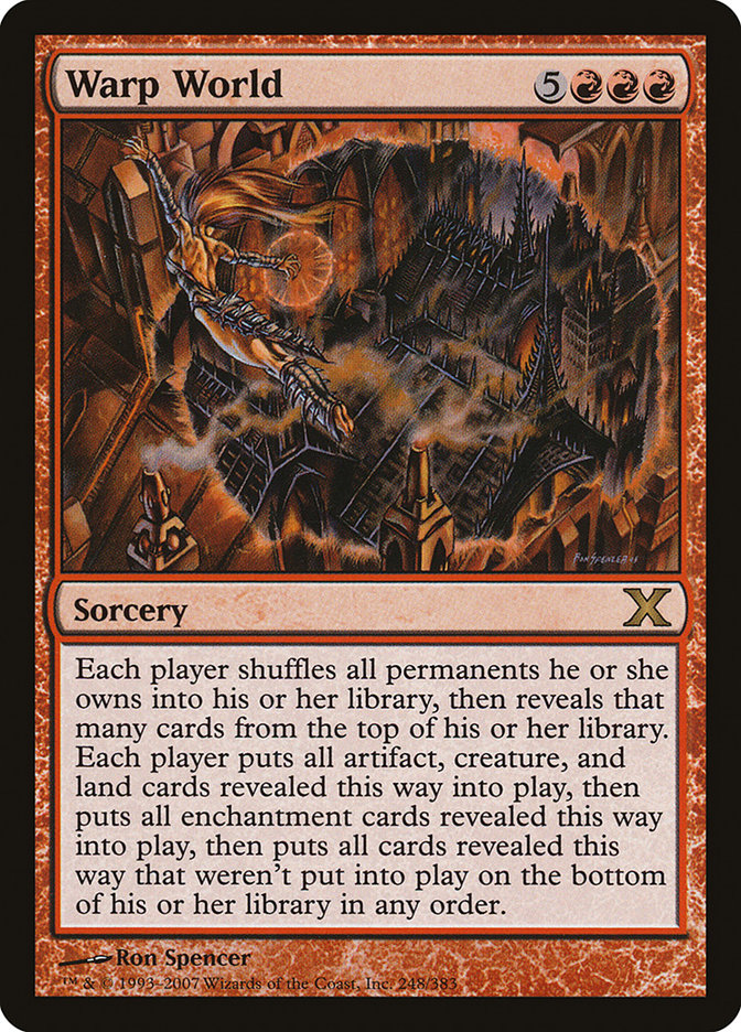 Warp World [Tenth Edition] | Jomio and Rueliete's Cards and Comics