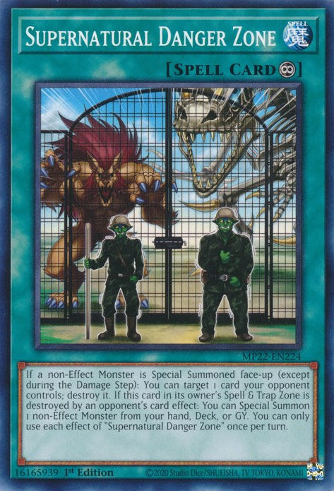 Supernatural Danger Zone [MP22-EN224] Common | Jomio and Rueliete's Cards and Comics
