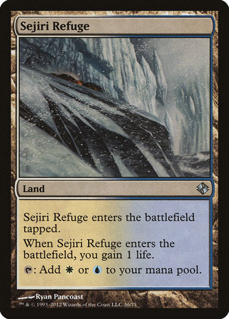 Sejiri Refuge [Duel Decks: Venser vs. Koth] | Jomio and Rueliete's Cards and Comics