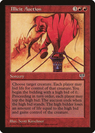 Illicit Auction [Mirage] | Jomio and Rueliete's Cards and Comics