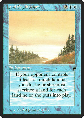 Land Equilibrium [Legends] | Jomio and Rueliete's Cards and Comics