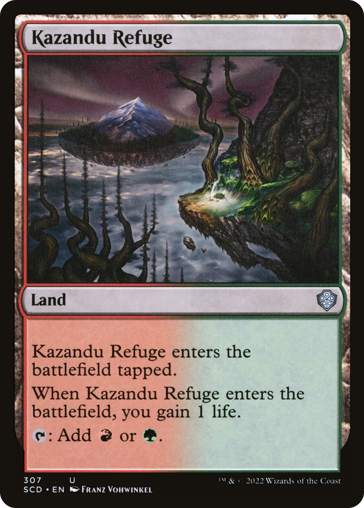 Kazandu Refuge [Starter Commander Decks] | Jomio and Rueliete's Cards and Comics