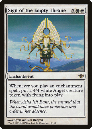 Sigil of the Empty Throne [Conflux] | Jomio and Rueliete's Cards and Comics