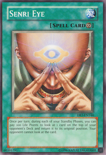 Senri Eye [DR1-EN144] Common | Jomio and Rueliete's Cards and Comics