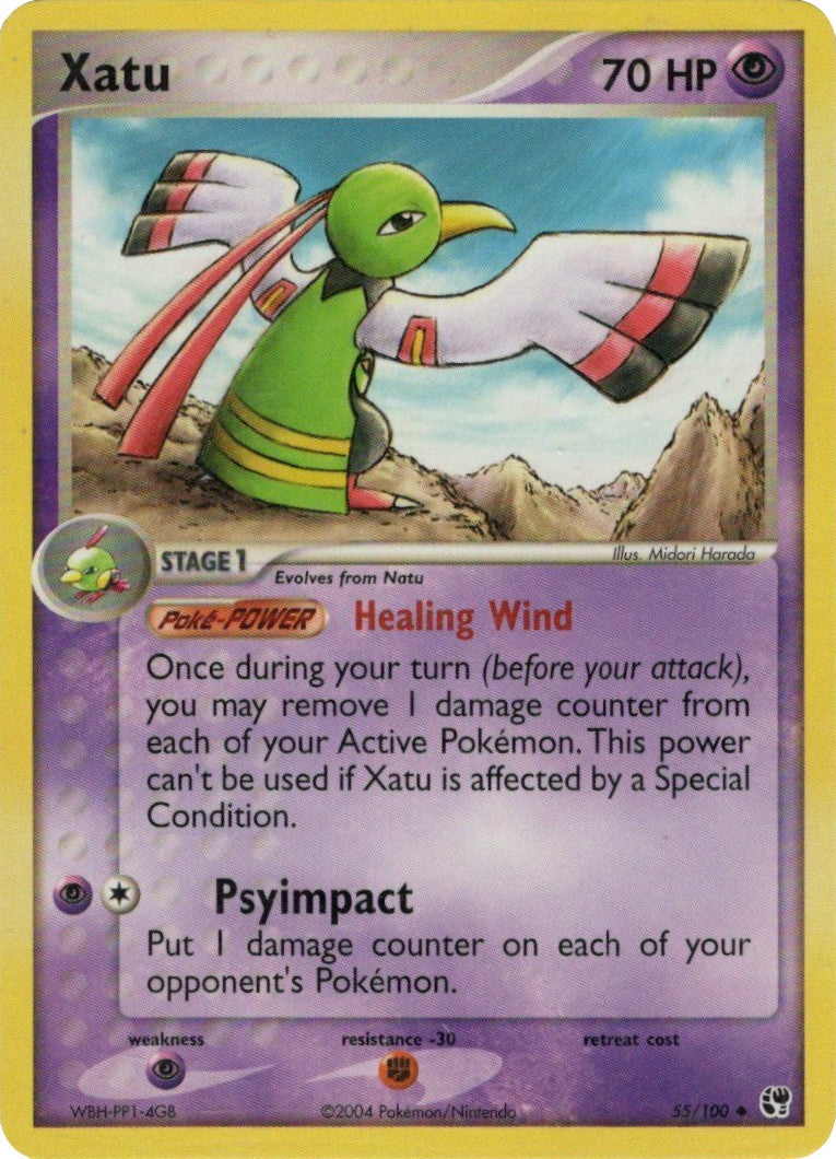 Xatu (55/100) [EX: Battle Stadium] | Jomio and Rueliete's Cards and Comics