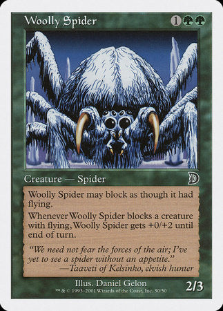 Woolly Spider [Deckmasters] | Jomio and Rueliete's Cards and Comics
