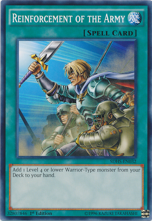 Reinforcement of the Army [SDHS-EN032] Common | Jomio and Rueliete's Cards and Comics