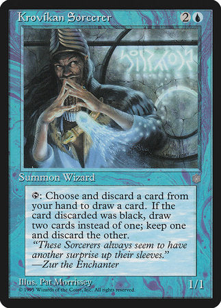 Krovikan Sorcerer [Ice Age] | Jomio and Rueliete's Cards and Comics