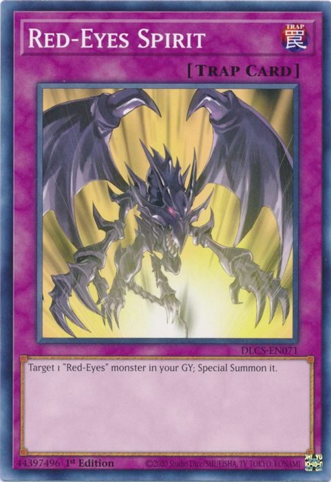Red-Eyes Spirit [DLCS-EN071] Common | Jomio and Rueliete's Cards and Comics