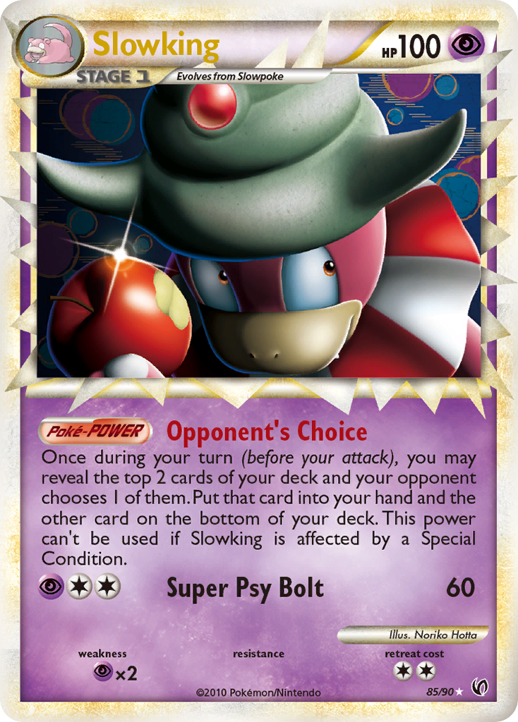 Slowking (85/90) [HeartGold & SoulSilver: Undaunted] | Jomio and Rueliete's Cards and Comics