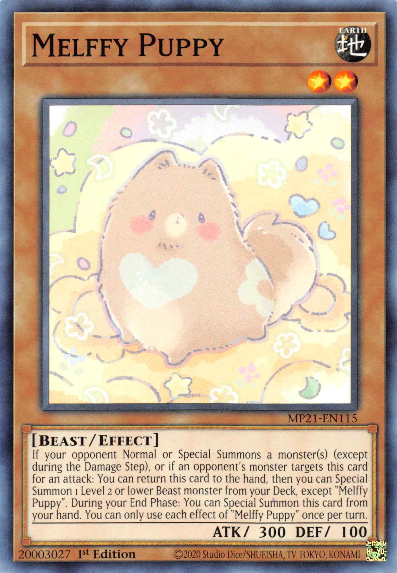 Melffy Puppy [MP21-EN115] Common | Jomio and Rueliete's Cards and Comics