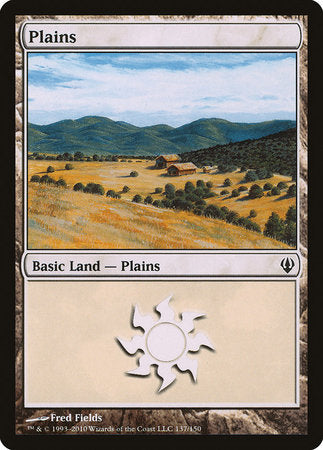 Plains (137) [Archenemy] | Jomio and Rueliete's Cards and Comics