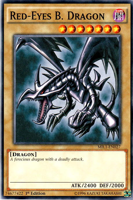 Red-Eyes B. Dragon [MIL1-EN027] Common | Jomio and Rueliete's Cards and Comics