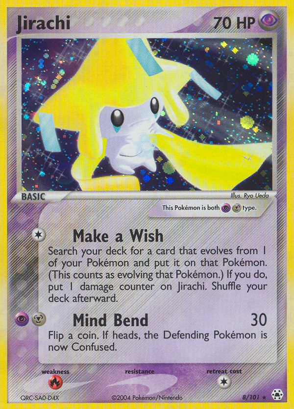 Jirachi (8/101) [EX: Hidden Legends] | Jomio and Rueliete's Cards and Comics