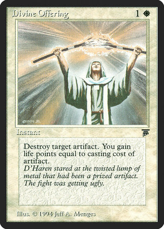 Divine Offering [Legends] | Jomio and Rueliete's Cards and Comics