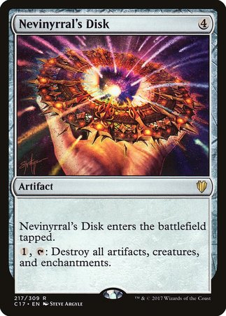 Nevinyrral's Disk [Commander 2017] | Jomio and Rueliete's Cards and Comics