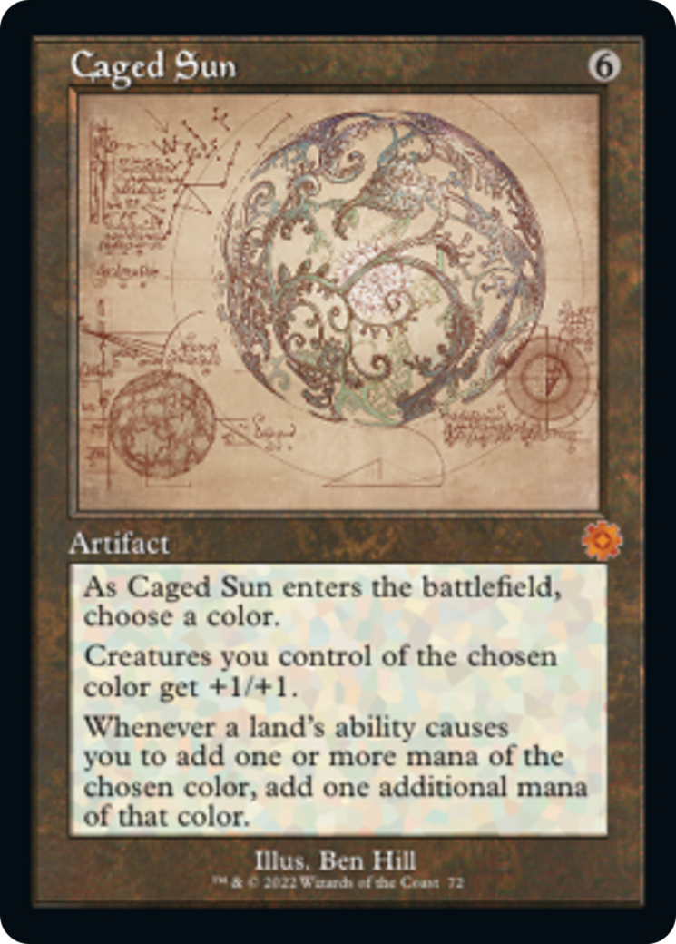 Caged Sun (Retro Schematic) [The Brothers' War Retro Artifacts] | Jomio and Rueliete's Cards and Comics