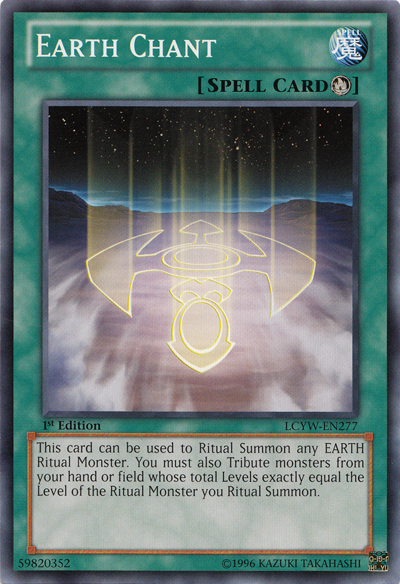 Earth Chant [LCYW-EN277] Common | Jomio and Rueliete's Cards and Comics