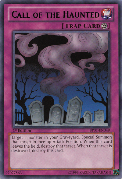 Call of the Haunted [BP01-EN049] Rare | Jomio and Rueliete's Cards and Comics