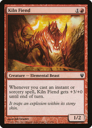 Kiln Fiend [Duel Decks: Izzet vs. Golgari] | Jomio and Rueliete's Cards and Comics