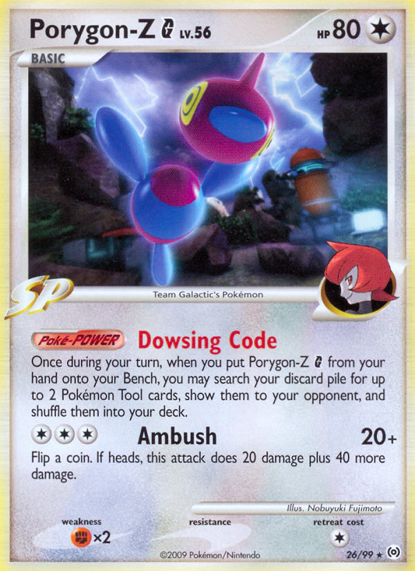 Porygon-Z G (26/99) [Platinum: Arceus] | Jomio and Rueliete's Cards and Comics