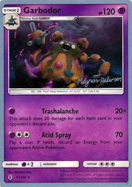 Garbodor (51/145) (Garbanette - Magnus Pedersen) [World Championships 2018] | Jomio and Rueliete's Cards and Comics
