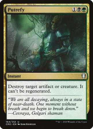 Putrefy [Commander Anthology Volume II] | Jomio and Rueliete's Cards and Comics