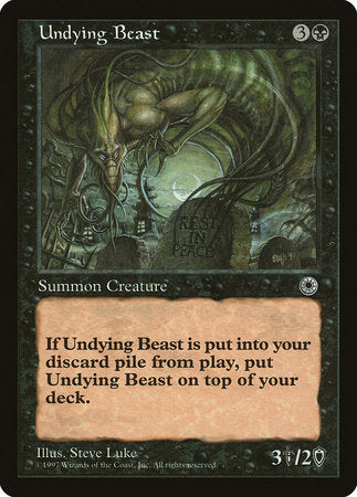 Undying Beast [Portal] | Jomio and Rueliete's Cards and Comics
