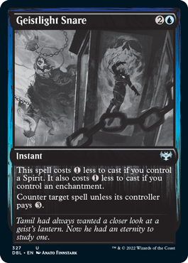 Geistlight Snare [Innistrad: Double Feature] | Jomio and Rueliete's Cards and Comics