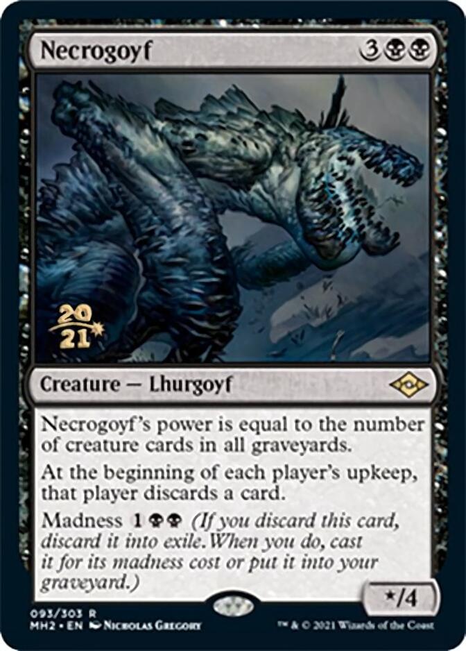 Necrogoyf [Modern Horizons 2 Prerelease Promos] | Jomio and Rueliete's Cards and Comics