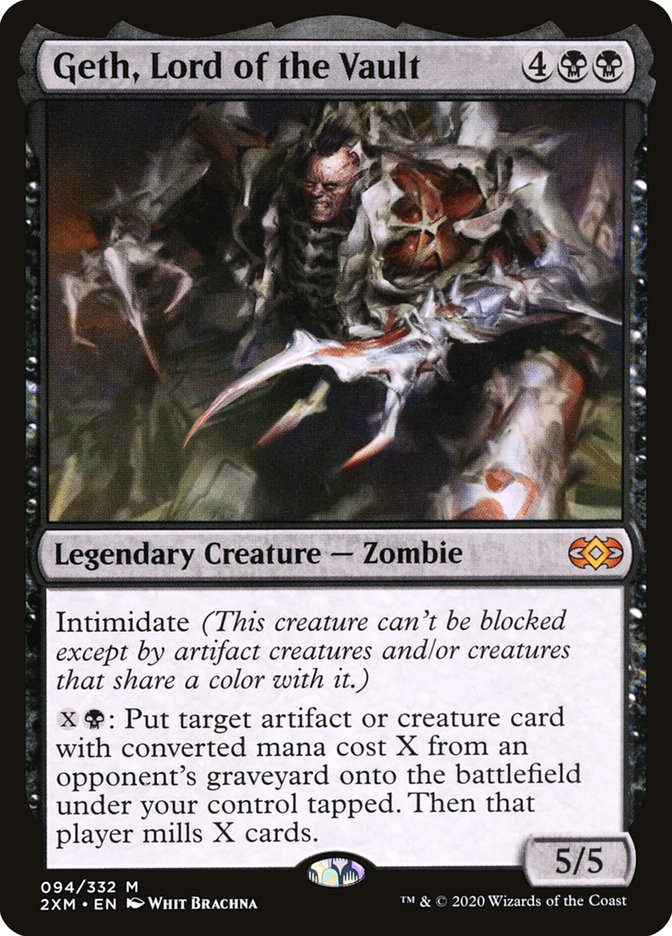 Geth, Lord of the Vault [Double Masters] | Jomio and Rueliete's Cards and Comics