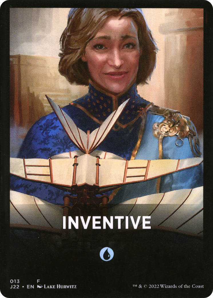 Inventive Theme Card [Jumpstart 2022 Front Cards] | Jomio and Rueliete's Cards and Comics