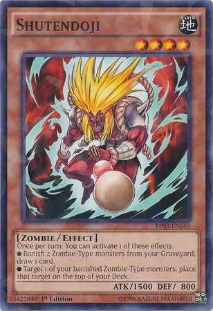 Shutendoji (Shatterfoil) [BP03-EN069] Common | Jomio and Rueliete's Cards and Comics