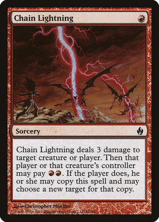 Chain Lightning [Premium Deck Series: Fire and Lightning] | Jomio and Rueliete's Cards and Comics