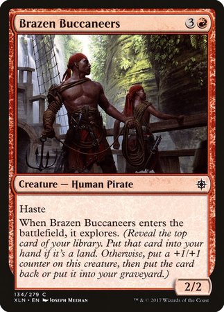 Brazen Buccaneers [Ixalan] | Jomio and Rueliete's Cards and Comics