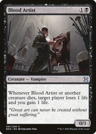 Blood Artist [Eternal Masters] | Jomio and Rueliete's Cards and Comics